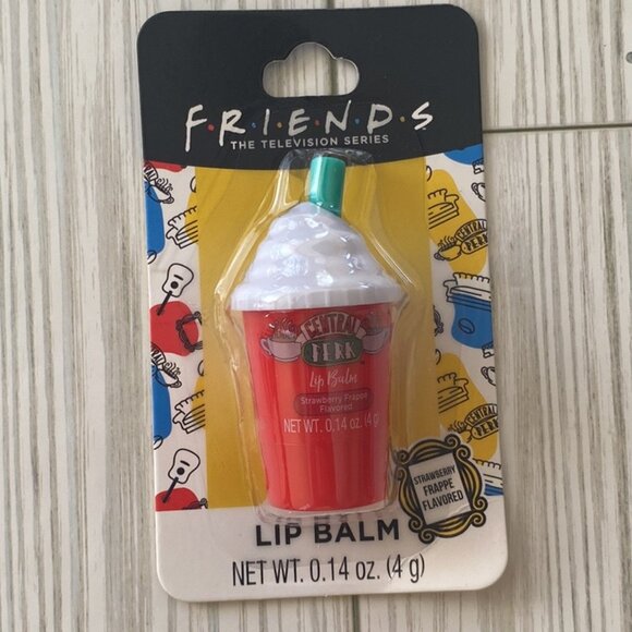 5/$10 FRIENDS the TV show Strawberry Frappe Flavored Lip Balm - Picture 1 of 1